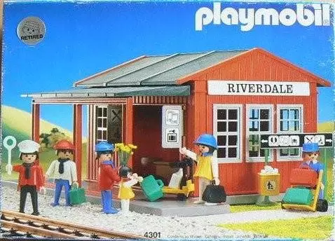 Playmobil Trains - Riverdale Station
