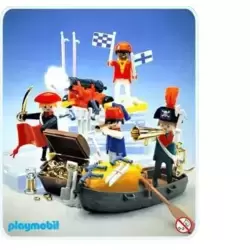 Playmobil Pirates Sailing Ship of the Soldiers - 70412 for sale online