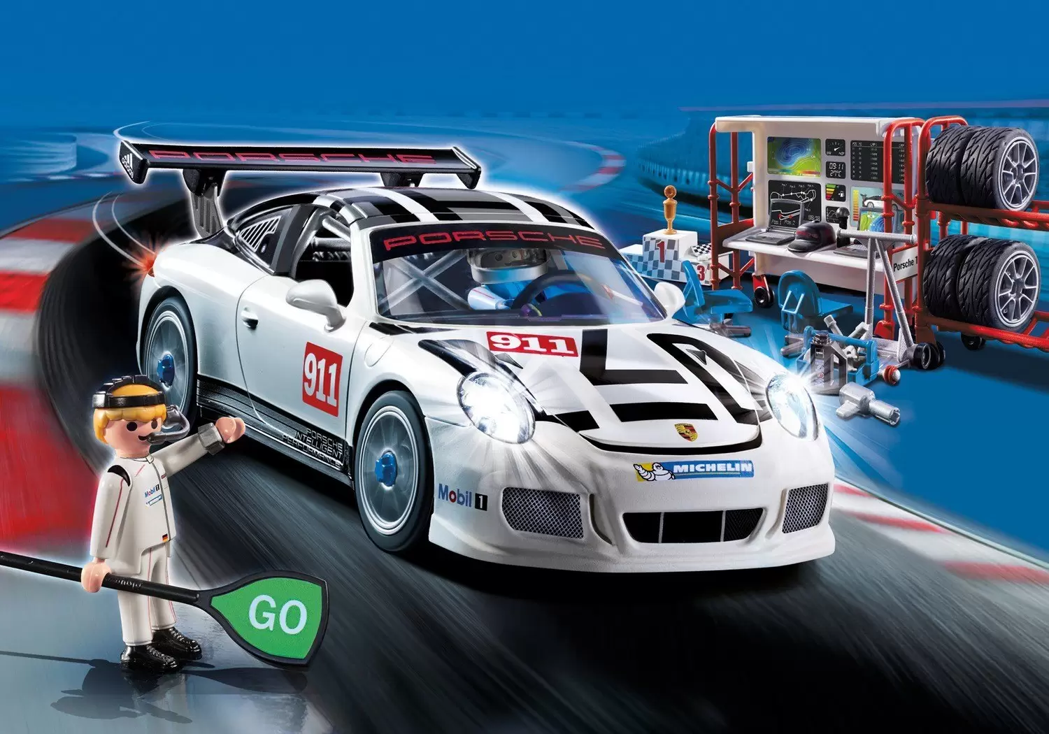 Playmobil Motor Sports - 9225 Porsche 911 GT3 Cup