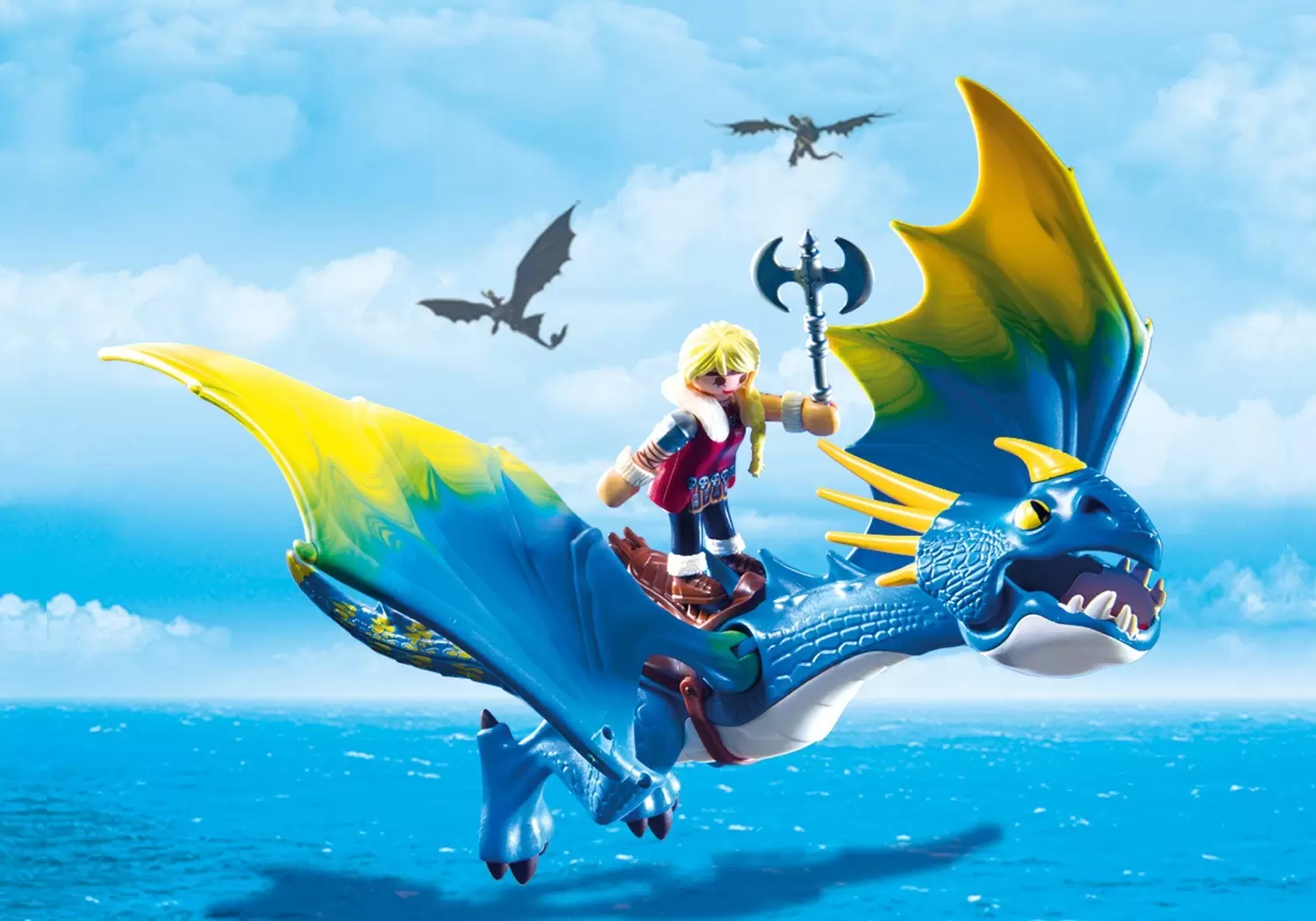 Playmobil Dragons Movie - Astrid & Stormfly