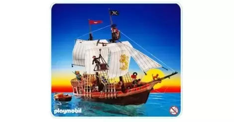 Pirate ship (USA) - Pirate Playmobil 3050
