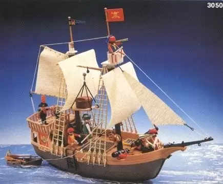 bateau pirate playmobil 1978