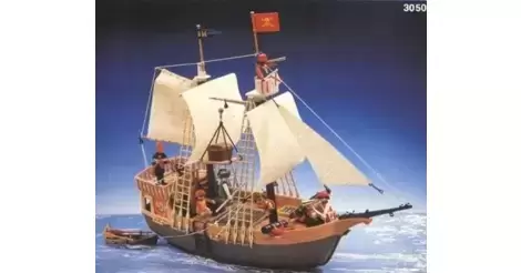 Ofre Robust Faciliteter Pirate ship (USA) - Pirate Playmobil 3050