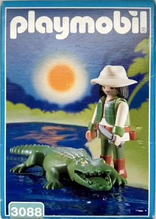Playmobil Aventuriers - Chasseuse d\'aligator