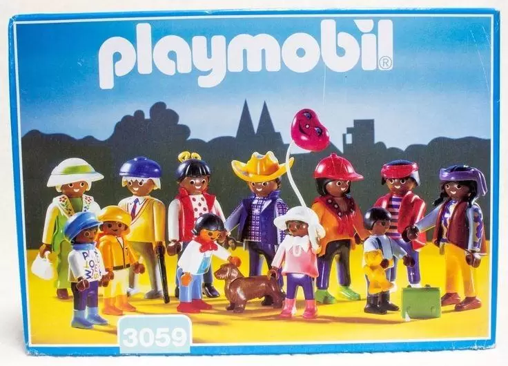 Playmobil dans la ville - Famille éthnique