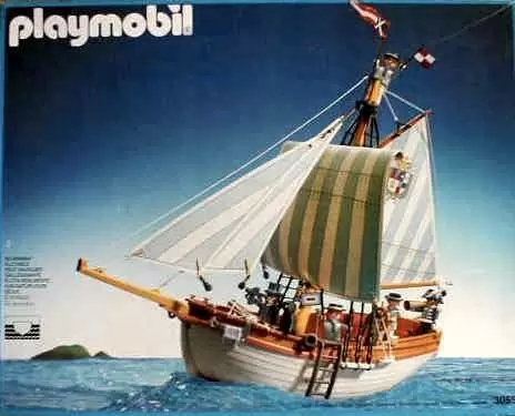 Pirate Playmobil - Schooner Ship