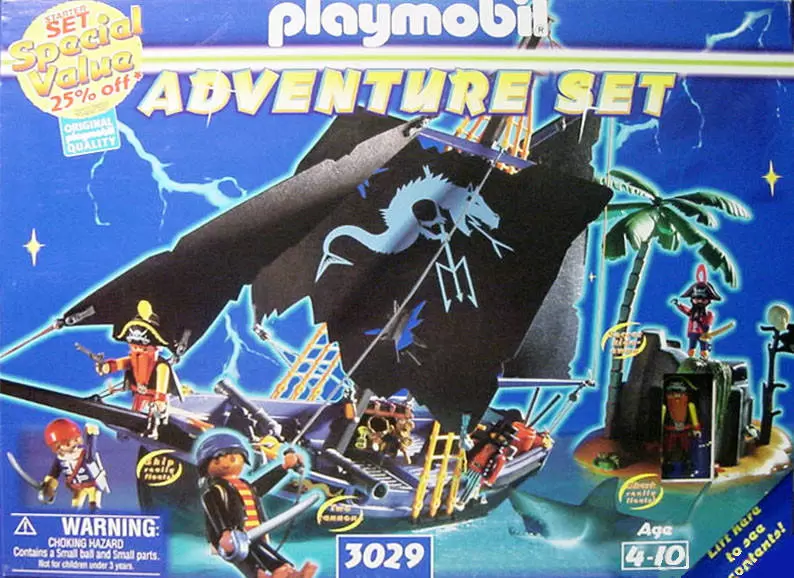 Pirate Playmobil - Pirates Adventure set