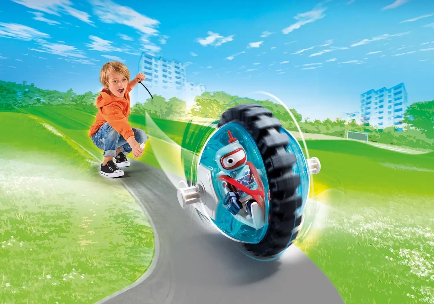 Playmobil Sportifs - Speed Roller Blue