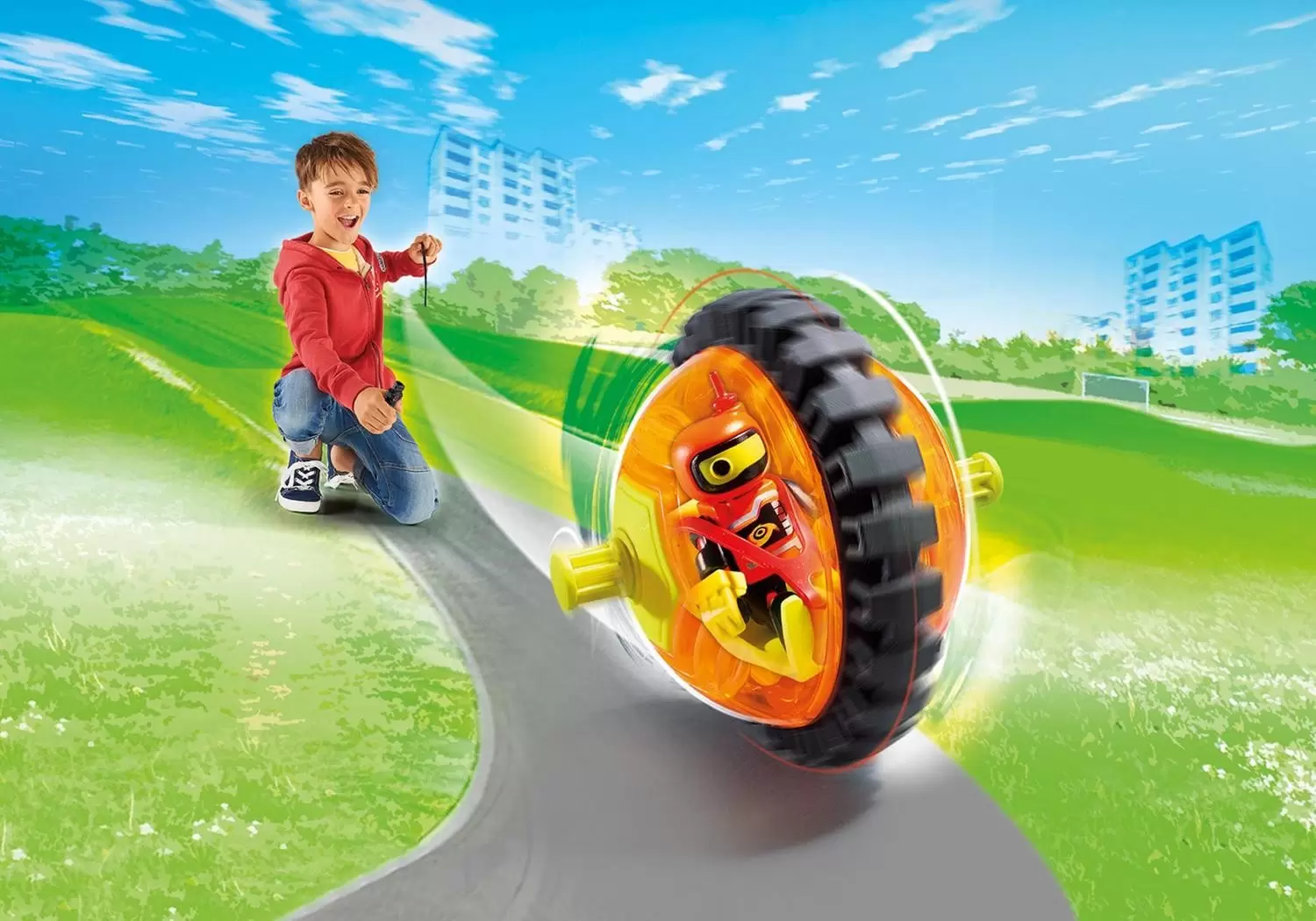 Playmobil Sportifs - Speed Roller Orange