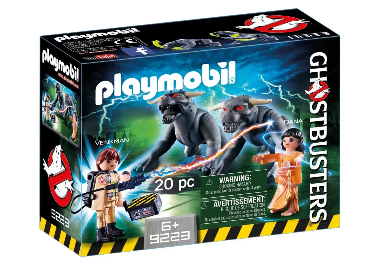 Playmobil S.O.S. Fantômes - Venkman et les Chiens de la Terreur