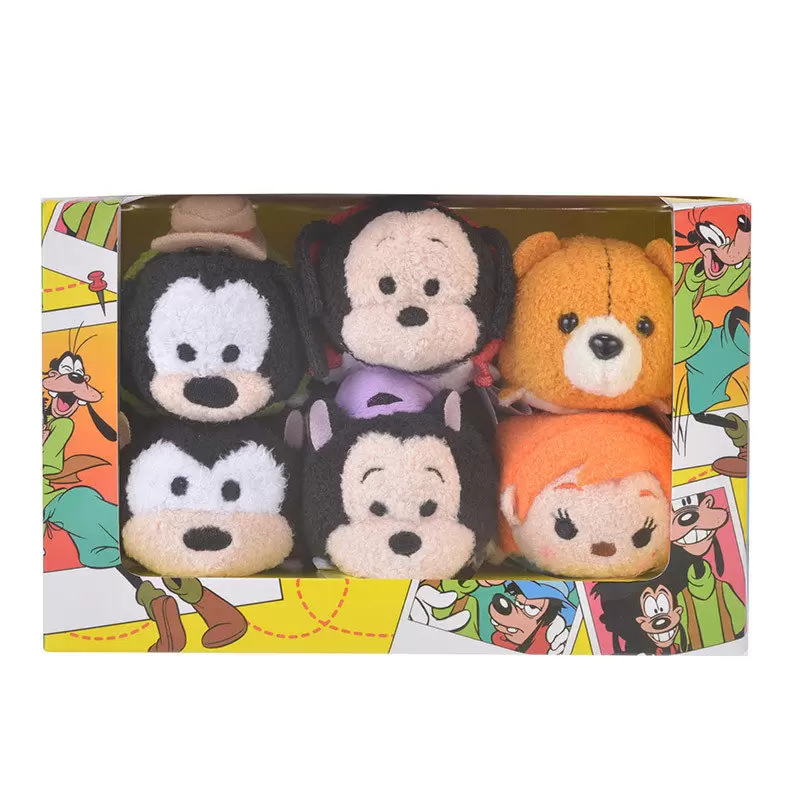 Tsum Tsum Plush Bag And Box Sets - Goofy Movie Box Set