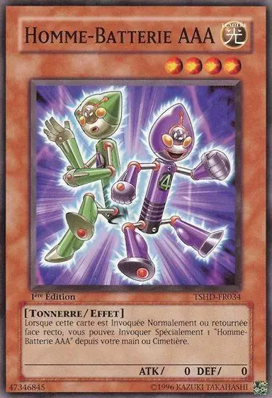 Les Ténèbres Scintillantes TSHD - Homme-Batterie AAA