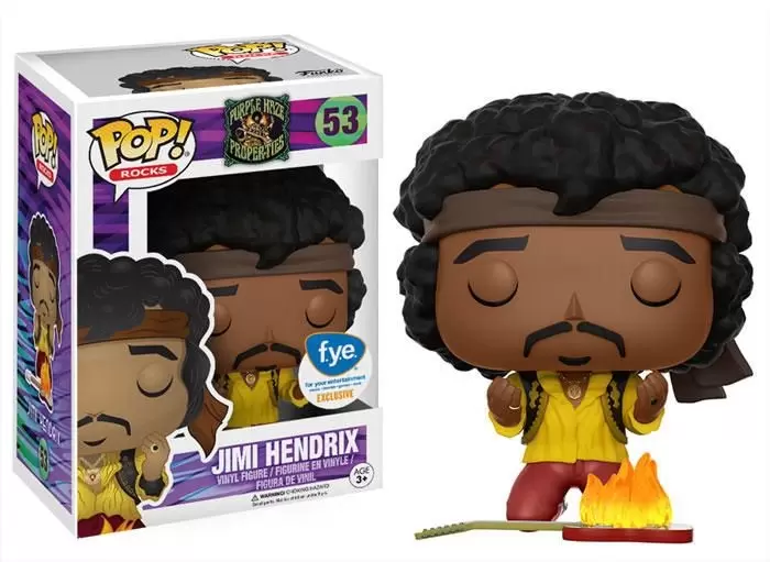 POP! Rocks - Jimi Hendrix - Monterey Jimi Hendrix