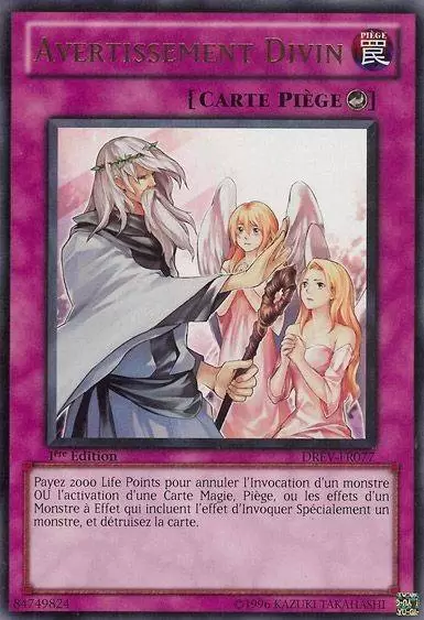 Révolution des Duellistes DREV - Avertissement Divin