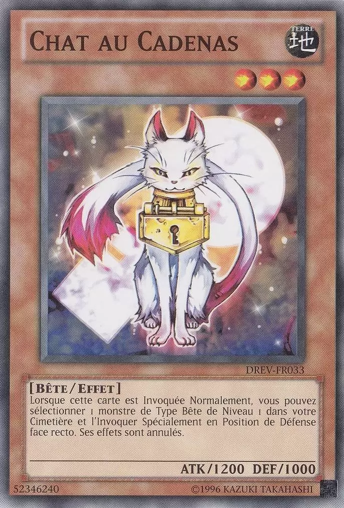 Révolution des Duellistes DREV - Chat au Cadenas