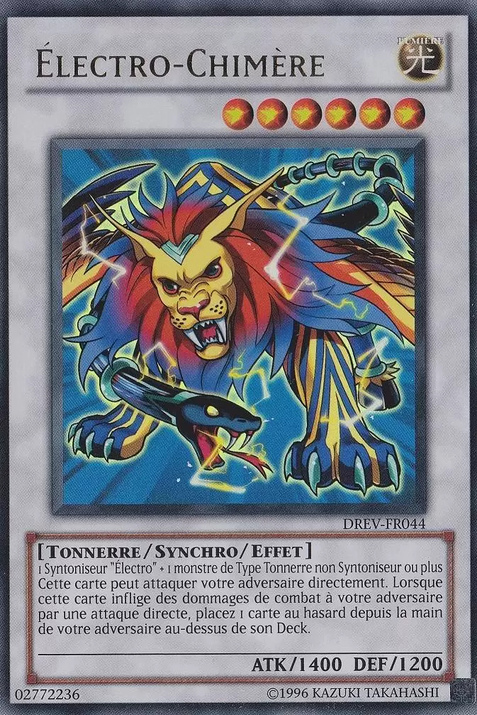 Révolution des Duellistes DREV - Électro-Chimère