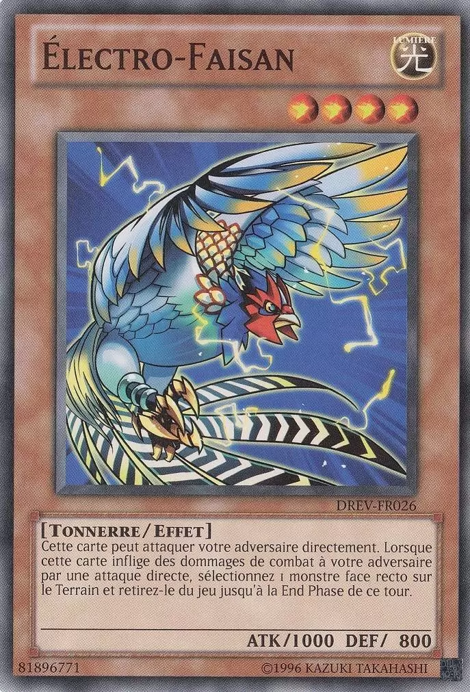 Révolution des Duellistes DREV - Électro-Faisan