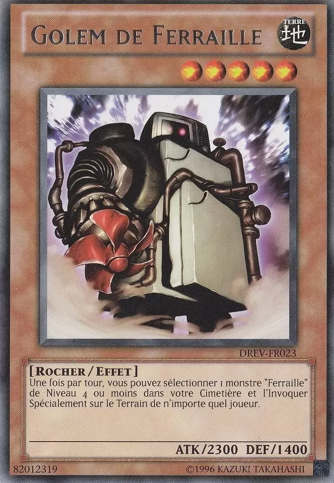 Révolution des Duellistes DREV - Golem de Ferraille
