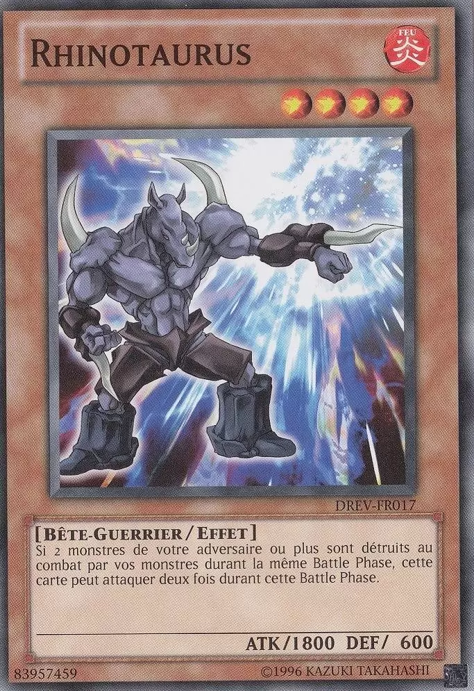 Révolution des Duellistes DREV - Rhinotaurus