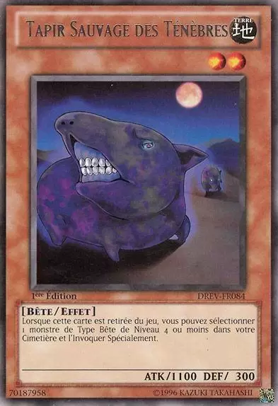 Révolution des Duellistes DREV - Tapir Sauvage des Ténèbres