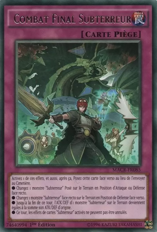 La Crise Maximale MACR - Combat Final Subterreur