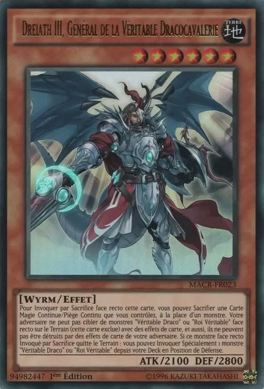 La Crise Maximale MACR - Dreiath III, Général de la Véritable Dracocavalerie