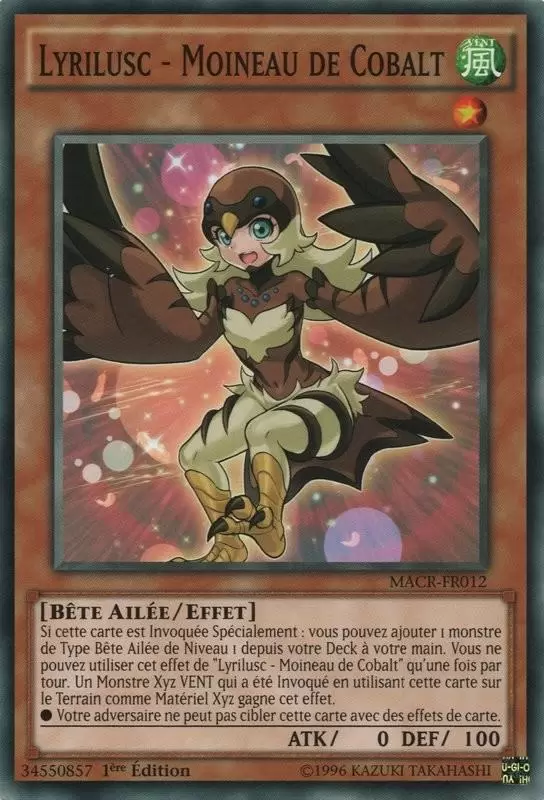 La Crise Maximale MACR - Lyrilusc - Moineau de Cobalt