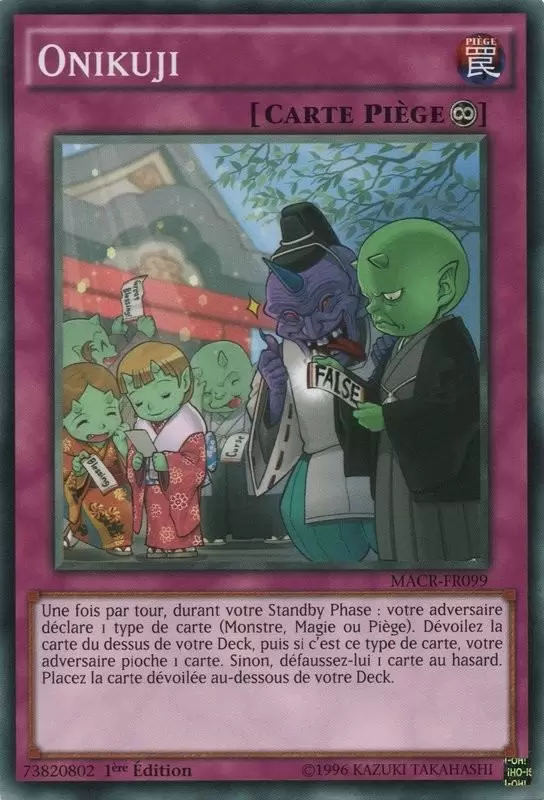 La Crise Maximale MACR - Onikuji