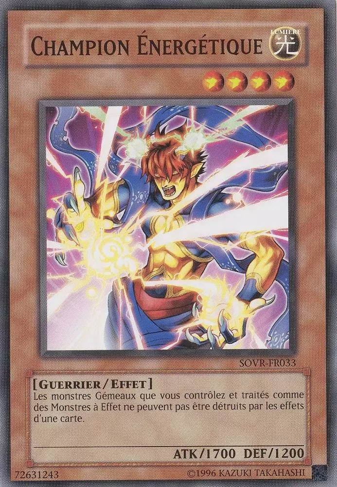 Pouvoir de la Poussière d\'Etoile SOVR - Champion Énergétique