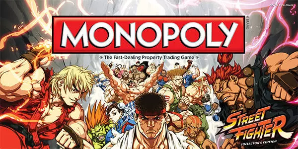 Monopoly Jeux vidéo - Monopoly Street Fighter