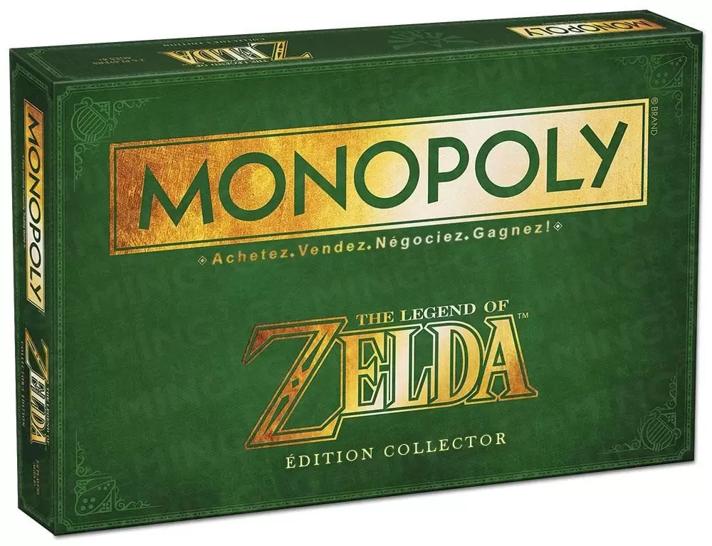 Monopoly Jeux vidéo - Monopoly The Legend of Zelda