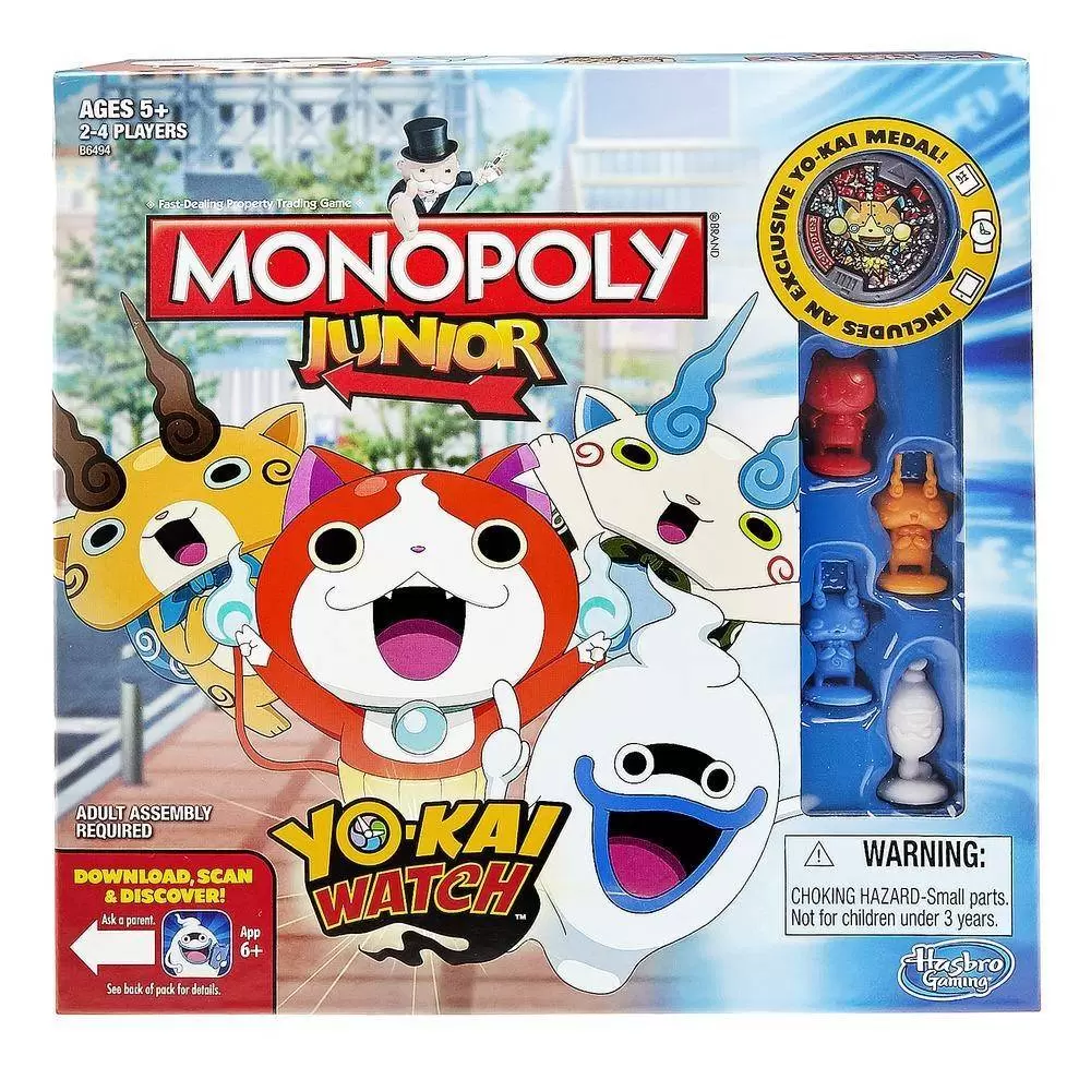 Monopoly Kids - Monopoly Junior Yo-Kaï Watch