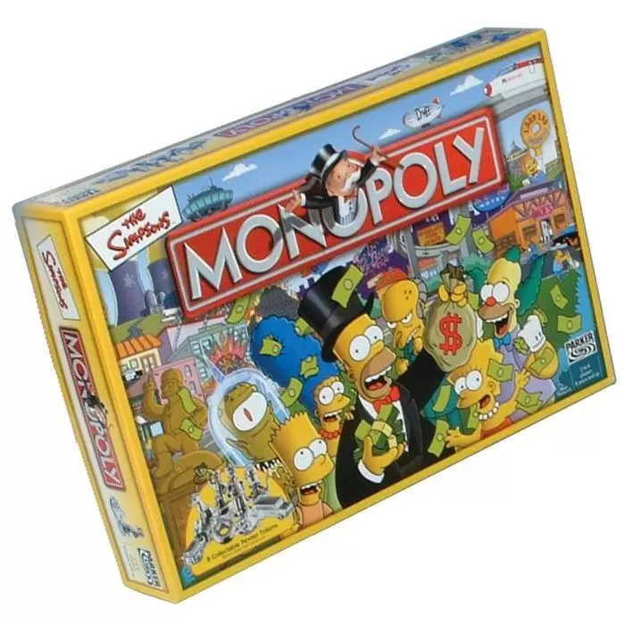 Monopoly Manga, BD, Comics - Monopoly The Simpsons