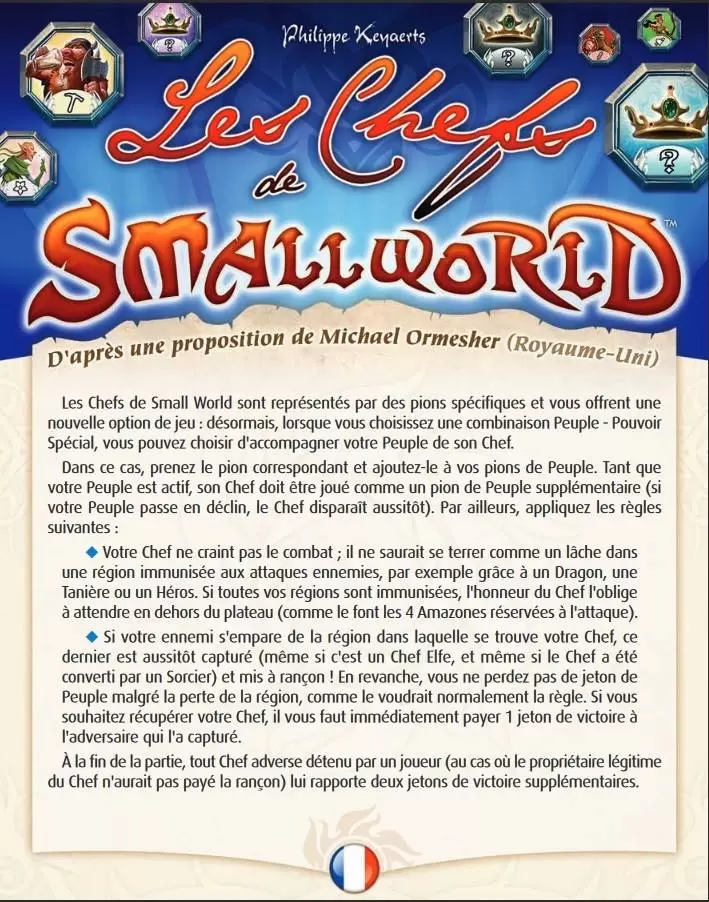 Small World - Les Chefs de SmallWorld