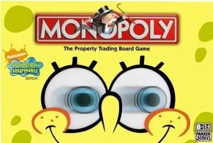 Monopoly Movies & TV Series - Monopoly Bob l\'éponge