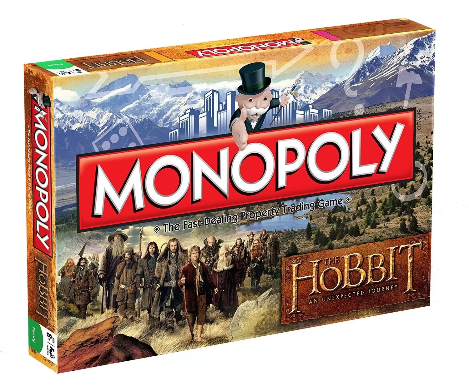 Monopoly Movies & TV Series - Monopoly Le Hobbit