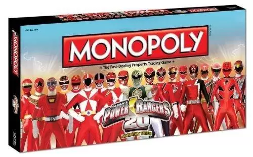 Monopoly Movies & TV Series - Monopoly Power Rangers