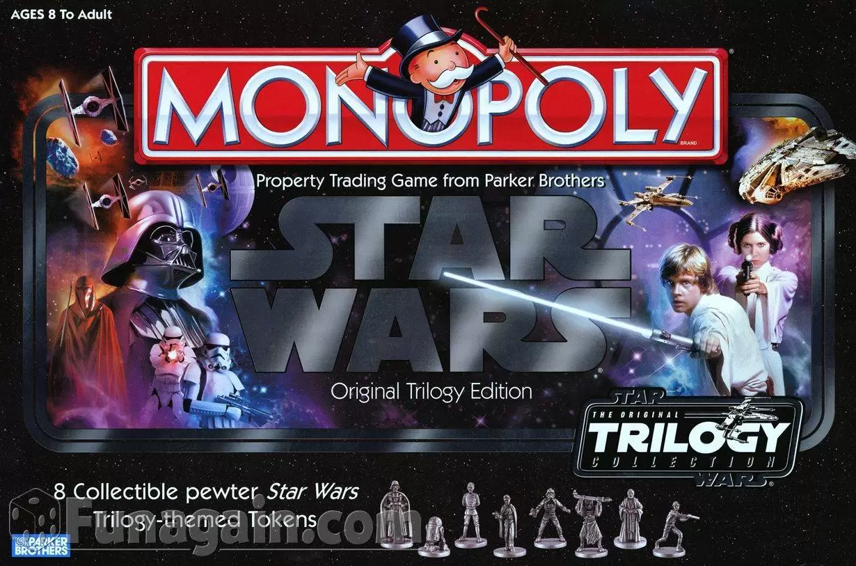 Monopoly Movies & TV Series - Monopoly Star Wars - Original Trilogy