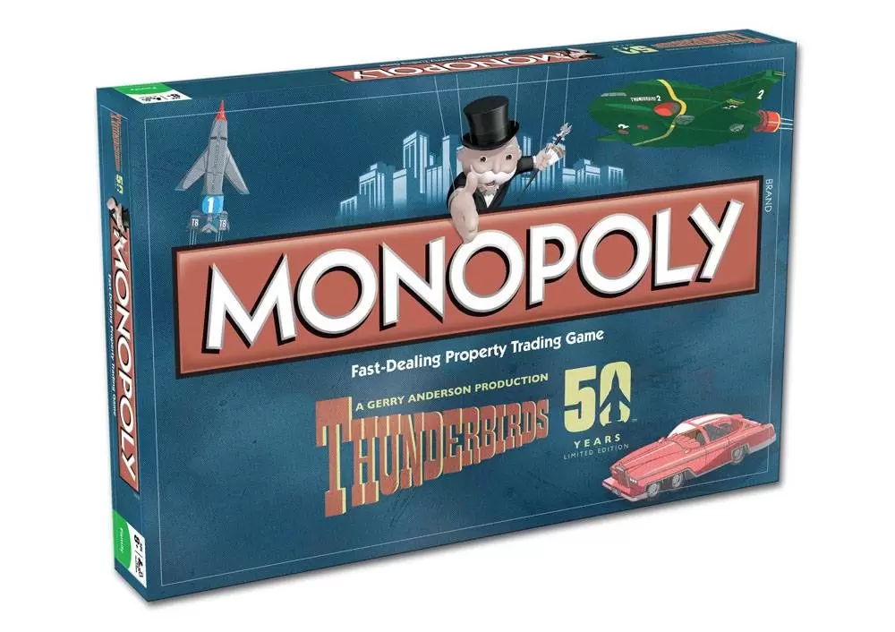 Monopoly Films & Séries TV - Monoploy Thunderbirds : 50eme anniversaire