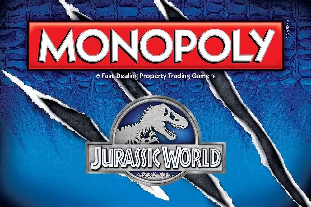 Monopoly Movies & TV Series - Monopoly Jurassic World