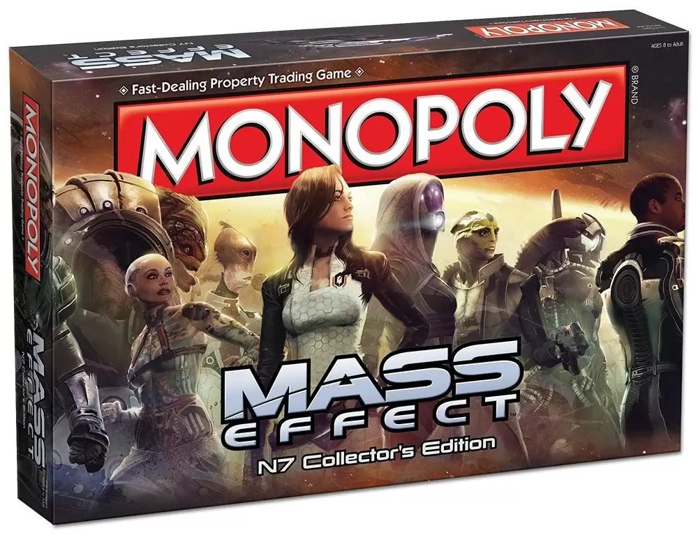 Monopoly Jeux vidéo - Monopoly Mass Effect - N7 Collector\'s Edition