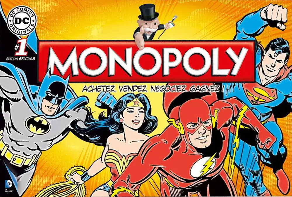 Monopoly Manga & Comics - Monopoly DC Comics
