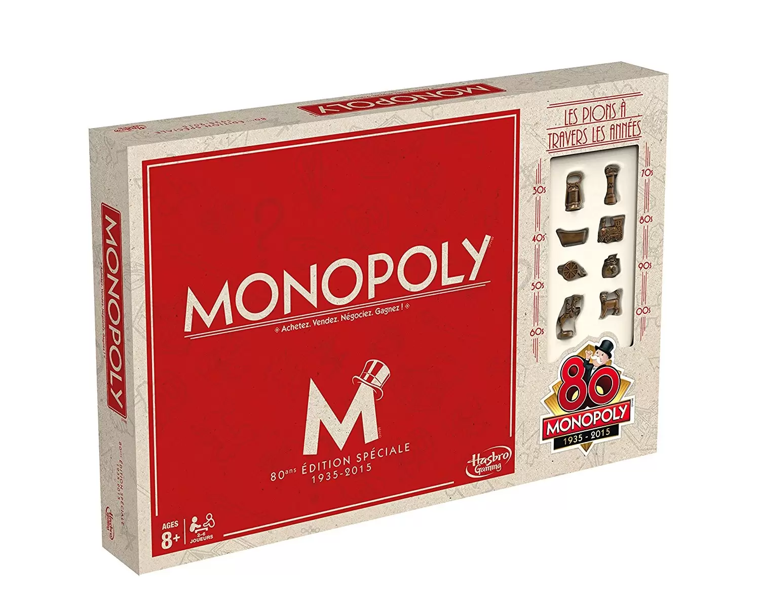 Monopoly Original - Monopoly : 80e Anniversaire