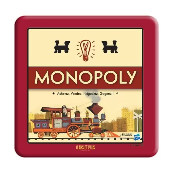 Monopoly Original - Monopoly Nostalgie 1950 (Boîte Métal)