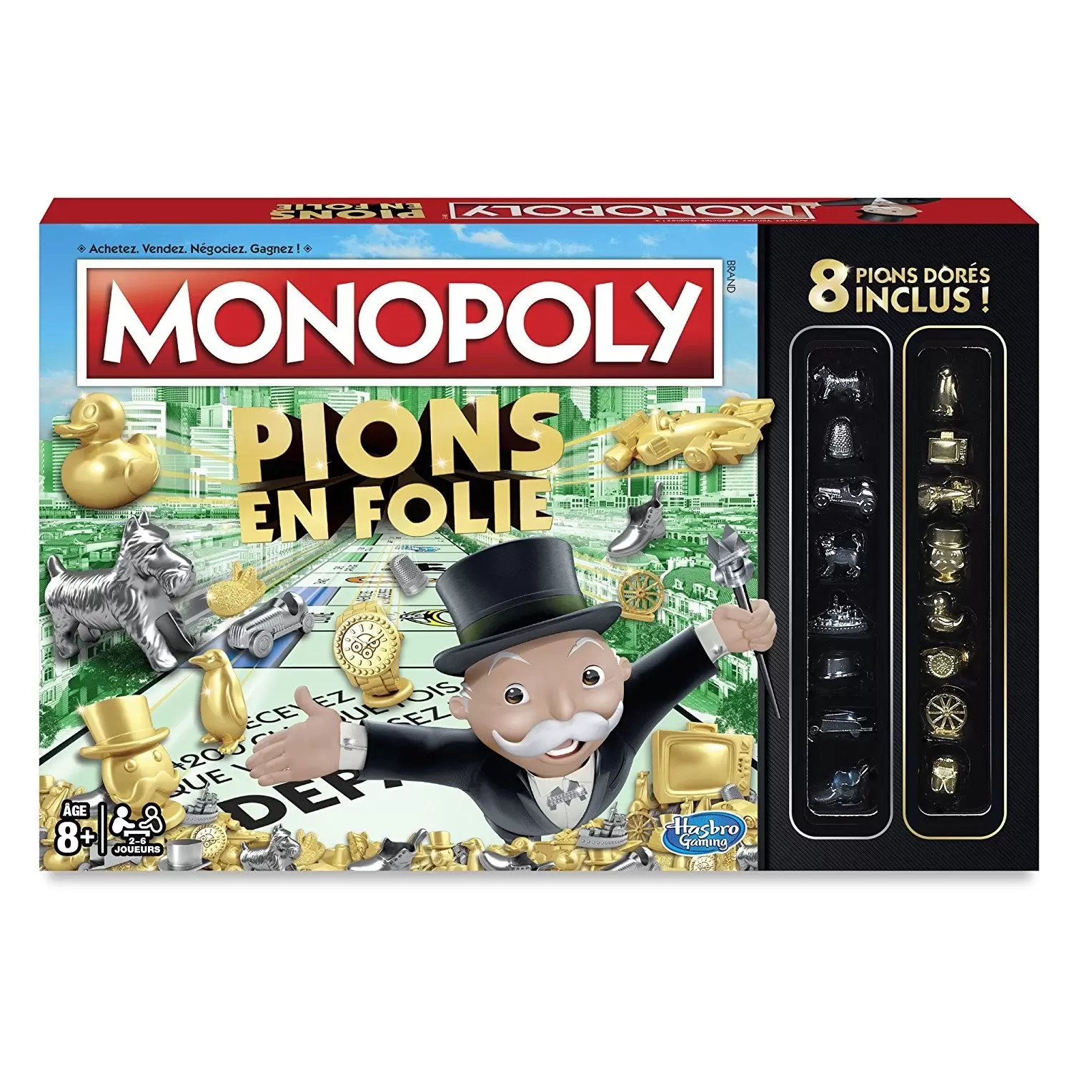 Monopoly Original - Monopoly Pions en Folie