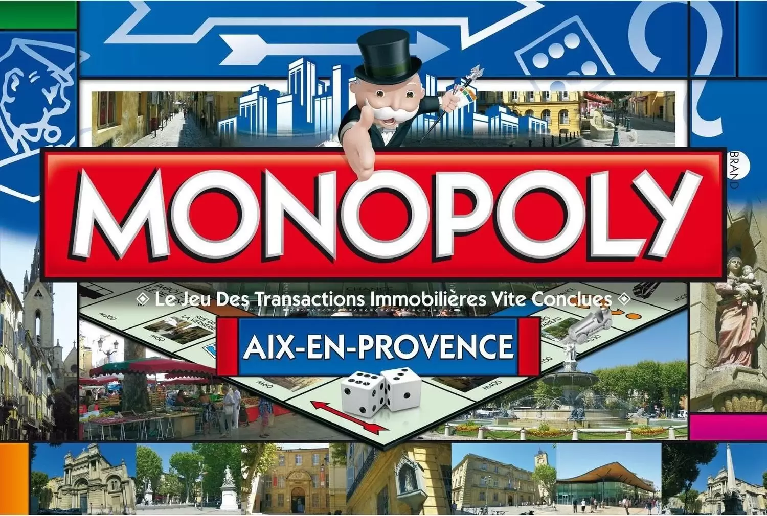 Monopoly des Régions & villes - Monopoly Aix-en-Provence