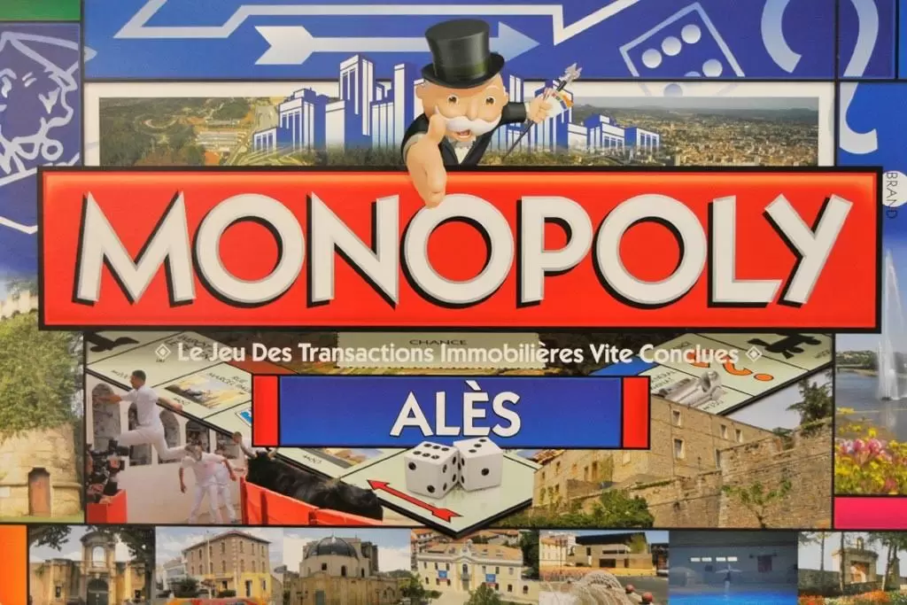 Monopoly des Régions & villes - Monopoly Alès