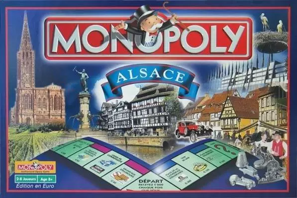 Monopoly Regions & Cities - Monopoly Alsace
