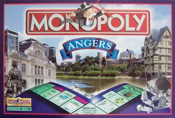 Monopoly des Régions & villes - Monopoly Angers