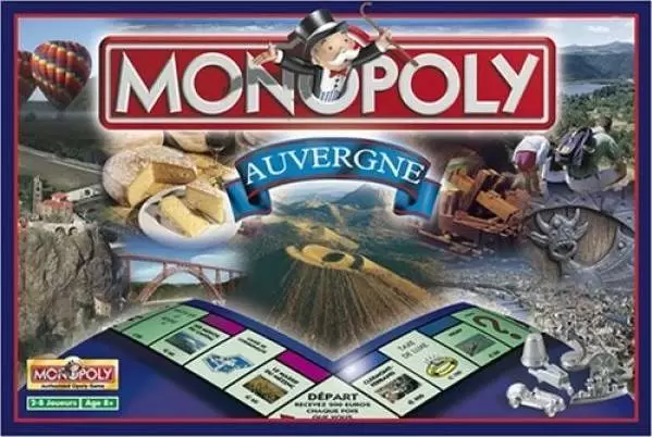 Monopoly Regions & Cities - Monopoly Auvergne